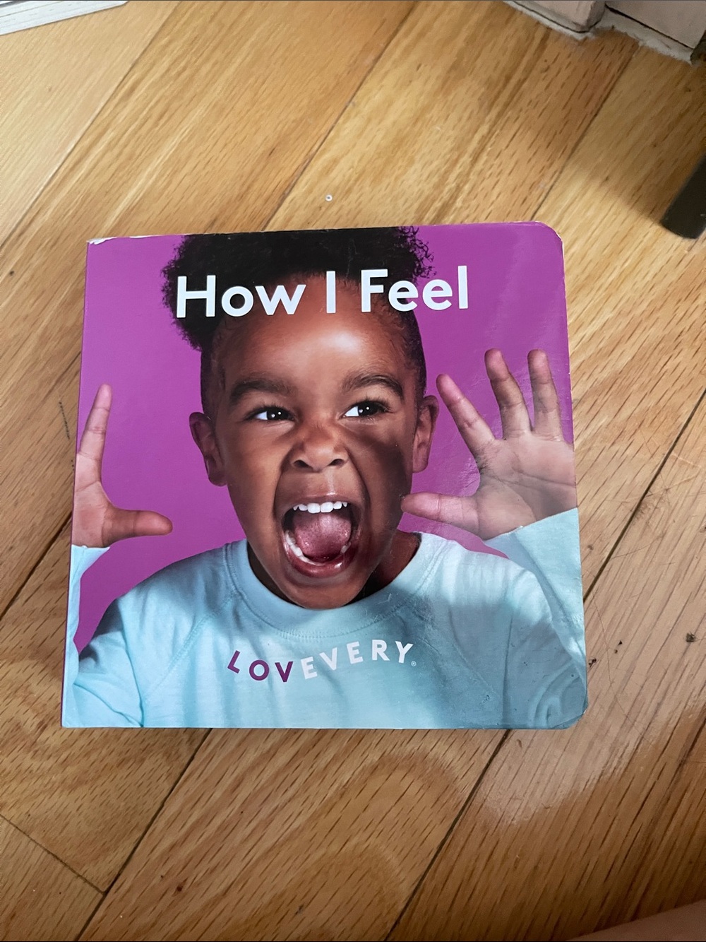 Lovevery How I Feel Board Book - Pink Cover